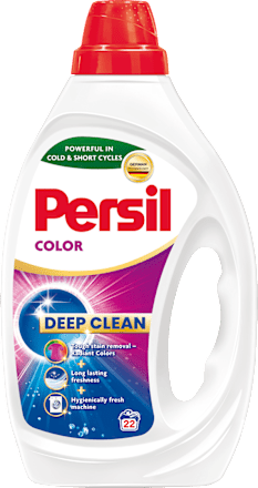 Гел за цветно пране Color Deep Clean, 22 пранета Persil
