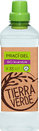prací gel s vůní BIO levandule TIERRA VERDE