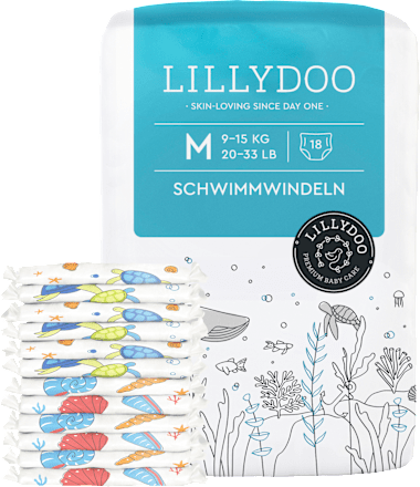 Schwimmwindeln Gr. M (9-15 kg) LILLYDOO