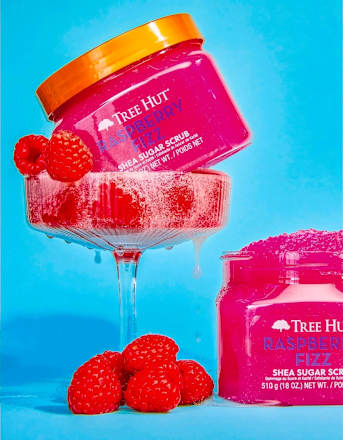 Scrub de corp Raspberry Fiz Tree Hut