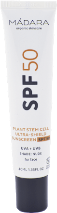 Opaľovací krém na tvár Plant Stem Cell Ultra Shield SPF 50  MÁDARA organic skincare