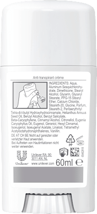 Antitranspirant Deocreme ultimate protection +care original clean Dove