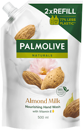 Tekoče milo za roke Naturals Almond Milk, polnilo PALMOLIVE