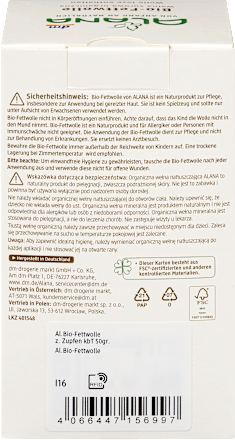 Fettwolle zum Zupfen aus Bio-Schurwolle ALANA