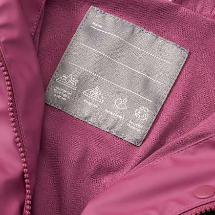 Regenjacke, lila, Gr. 86/92 PUSBLU