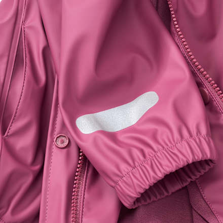 Regenjacke, lila, Gr. 86/92 PUSBLU