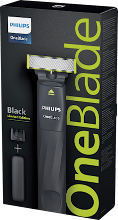 Elektrischer Rasierer, OneBlade black QP1424/65 PHILIPS OneBlade