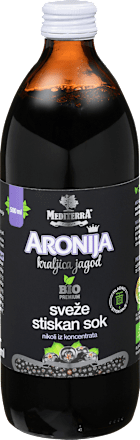 100 % bio sok aronije MEDITERRA