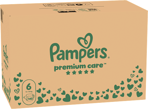 Plienky Premium Care veľ. 6 (13 - 18 kg) Pampers Premium Care