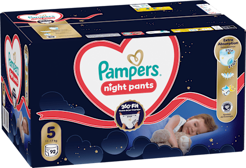 Plienkové nohavičky nočné veľ. 5 (11 - 17 kg) Pampers night pants