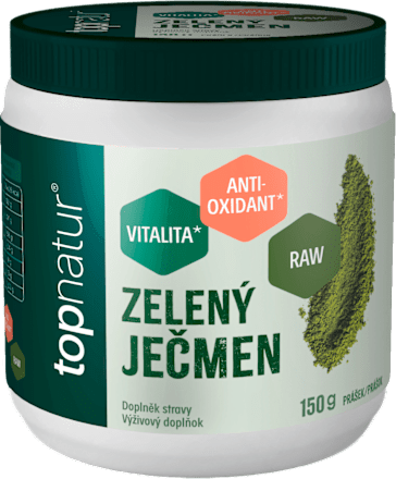 prášek Zelený ječmen Topnatur
