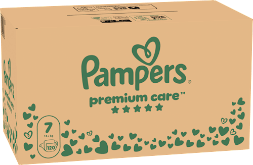 Plienky Premium Care veľ. 7 (15+ kg) Pampers Premium Care