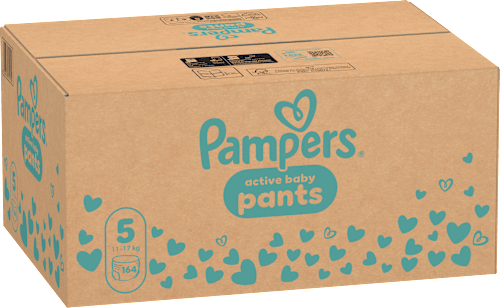 Plienkové nohavičky veľ. 5 (11 - 17 kg) Monthly Pack Pampers active baby