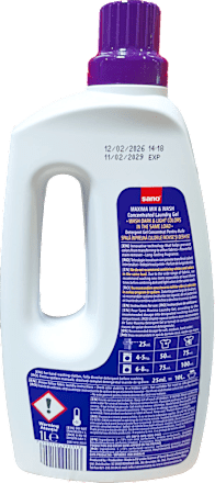 Detergent de rufe lichid Mix&Wash, 20 spălări sano Maxima