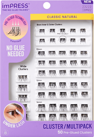 Ciglia finte Multipack CLASSIC NATURAL KISS