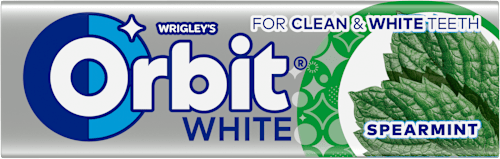 žvýkačky White Spearmint dražé Orbit