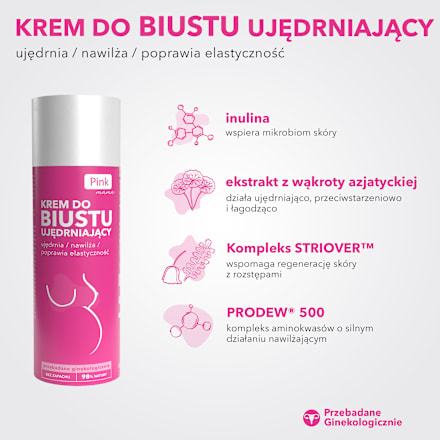 Krem do biustu ujędrniający Pink mama