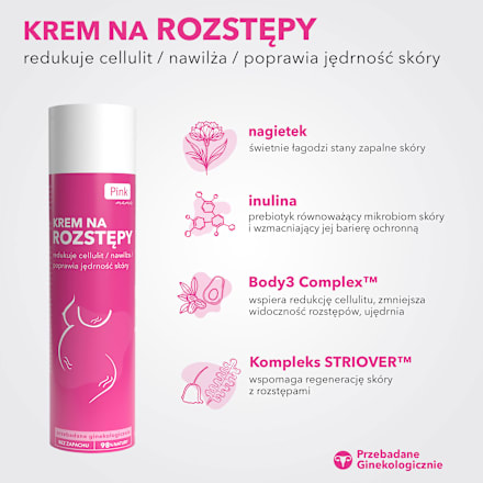 Krem na rozstępy Pink mama