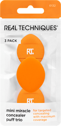 Set spugnette mini miracle concealing puff trio REAL TECHNIQUES