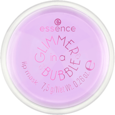GLIMMER IN A BUBBLE maska na rty 01 Kiss In A Bubble essence