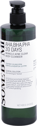 Sprchovací gél AHA.BHA.PHA 30 Days Miracle Acne Clear Body Cleanser SOME BY MI