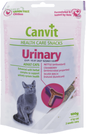 Pochúťka pre mačky Urinary Canvit