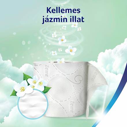 Toalettpapír Deluxe Jasmine Blossom  8 tekercs 3 rétegű ZEWA