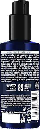 Tratament păr hrănitor pentru noapte  Schwarzkopf GLISS