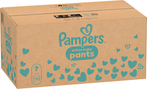 Plienkové nohavičky veľkosť 7 (15 kg+) Monthly Pack Pampers active baby