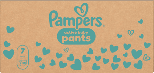Plienkové nohavičky veľkosť 7 (15 kg+) Monthly Pack Pampers active baby