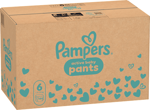 Plienkové nohavičky veľ. 6 (13-19 kg) Monthly Pack Pampers active baby