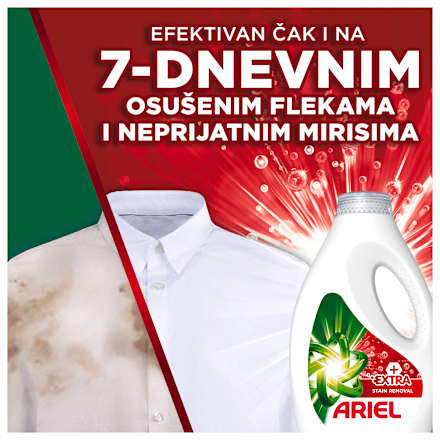 + EXTRA STAIN REMOVAL tečni detergent ARIEL
