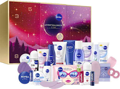Adventskalender 2026 Verwöhnmomente NIVEA