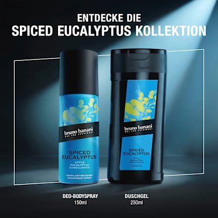Deospray Spiced Eucalyptus bruno banani