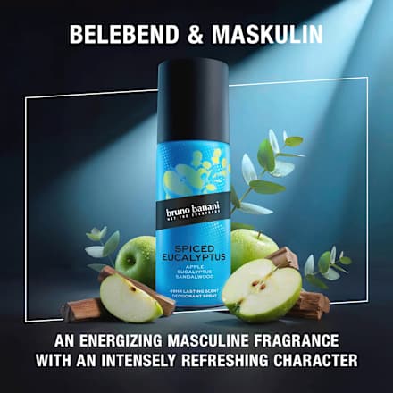 Deospray Spiced Eucalyptus bruno banani