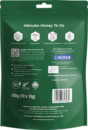 Manuka Honig Sachets HOYER