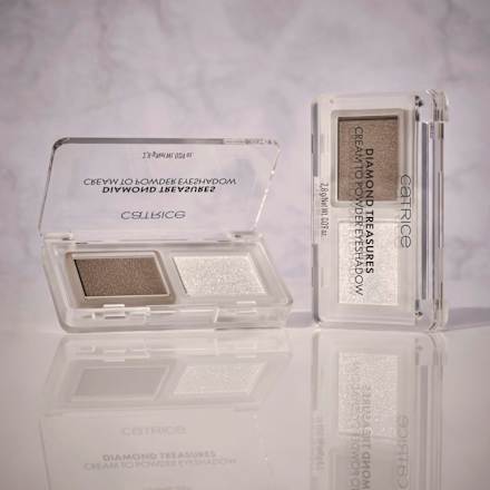 Lidschatten Diamond Treasures Cream to Powder 030 Smokey Diamond CATRICE