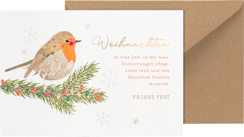 Grußkarte Pure Weihnachten, Mehrstückpackung CACTUS