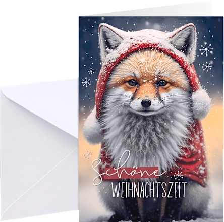 Grußkarte Weihnachten klassisch, Mehrstückpackung CACTUS