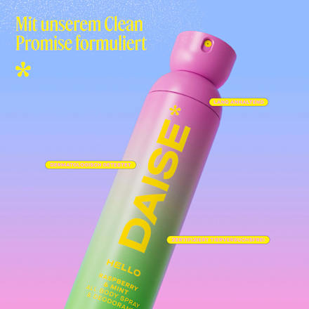 Deospray Hello Himbeere & Minze DAISE