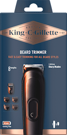 Barttrimmer King. C. Gillette