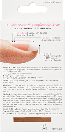 Salon Acrylic unghii false KISS