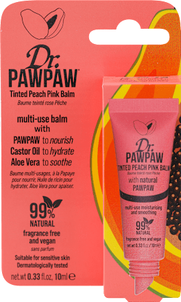 Peach Pink balzam za usne Dr. PAWPAW