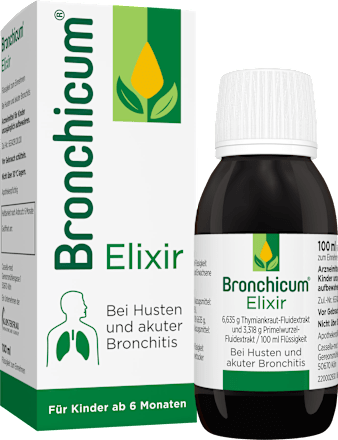 Bronchicum bei Husten und akuter Bronchitis Elixir Bronchicum