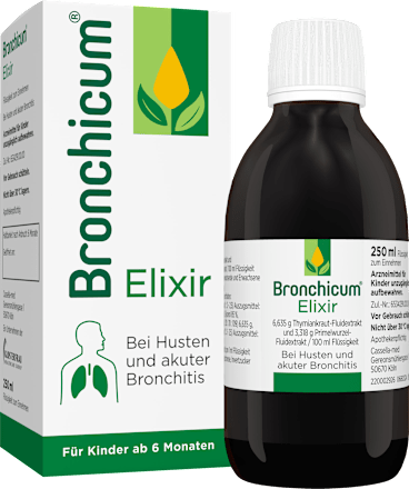 Bronchicum bei Husten und akuter Bronchitis Elixir Bronchicum