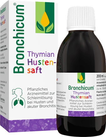 Bronchicum Thymian 750 mg Thymian-Fluidextrakt Hustensaft Bronchicum