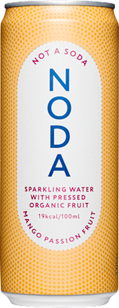 Woda gazowana z sokiem mango-marakuja NODA