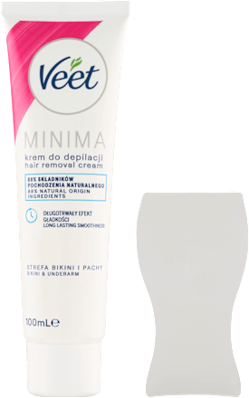 Depilačný krém na bikiny a podpazušie Minima Veet