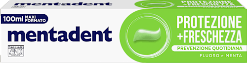 Dentifricio PROTEZIONE + FRESCHEZZA mentadent