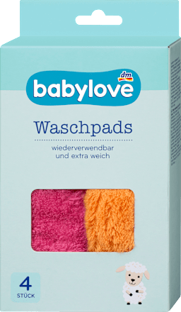 Waschpads bunt babylove